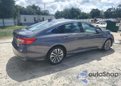 2021 Honda Accord Hybrid из США, поврежденный, VIN 1HGCV3F13MA004657